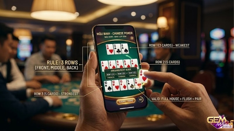 Luật chơi mậu binh chi tiết cho người mới gia nhập cuộc chơi